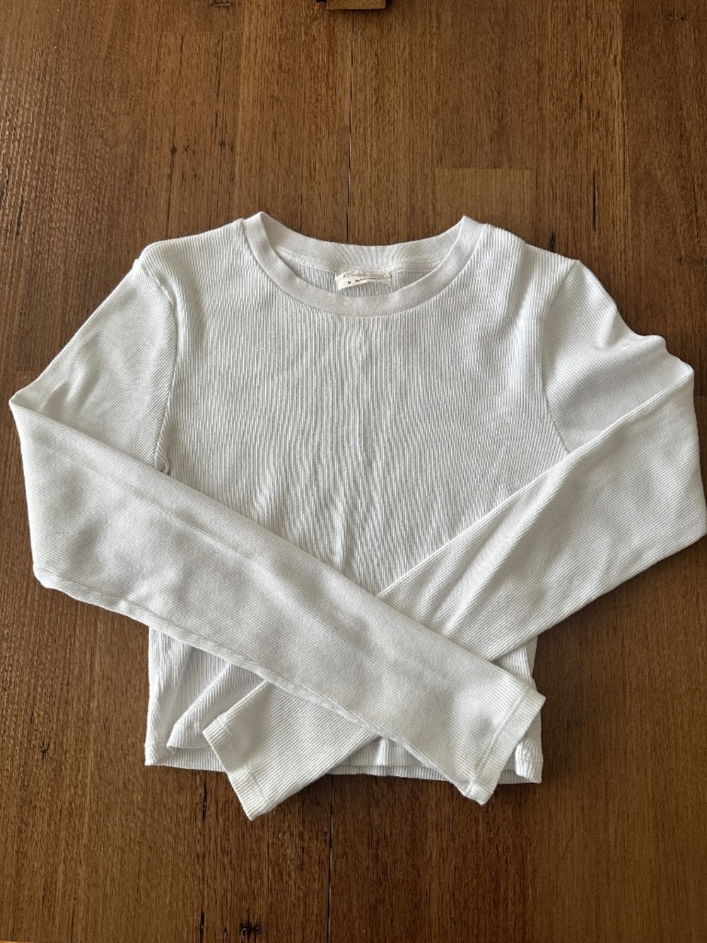 Aritzia Azure Skies Cropped Long Sleeve
